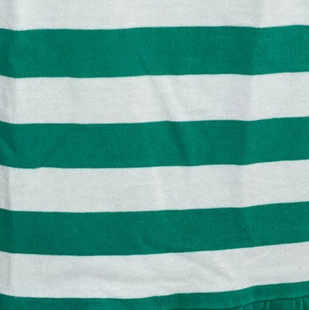 TraVerse Dress Striped Sleeveless Cotton Poly Blend Sundress Green Size M - Picture 12 of 14